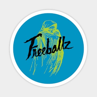 Freeballz Logo Green Dark Magnet